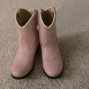 Girls toddler size 8 cowboy boots